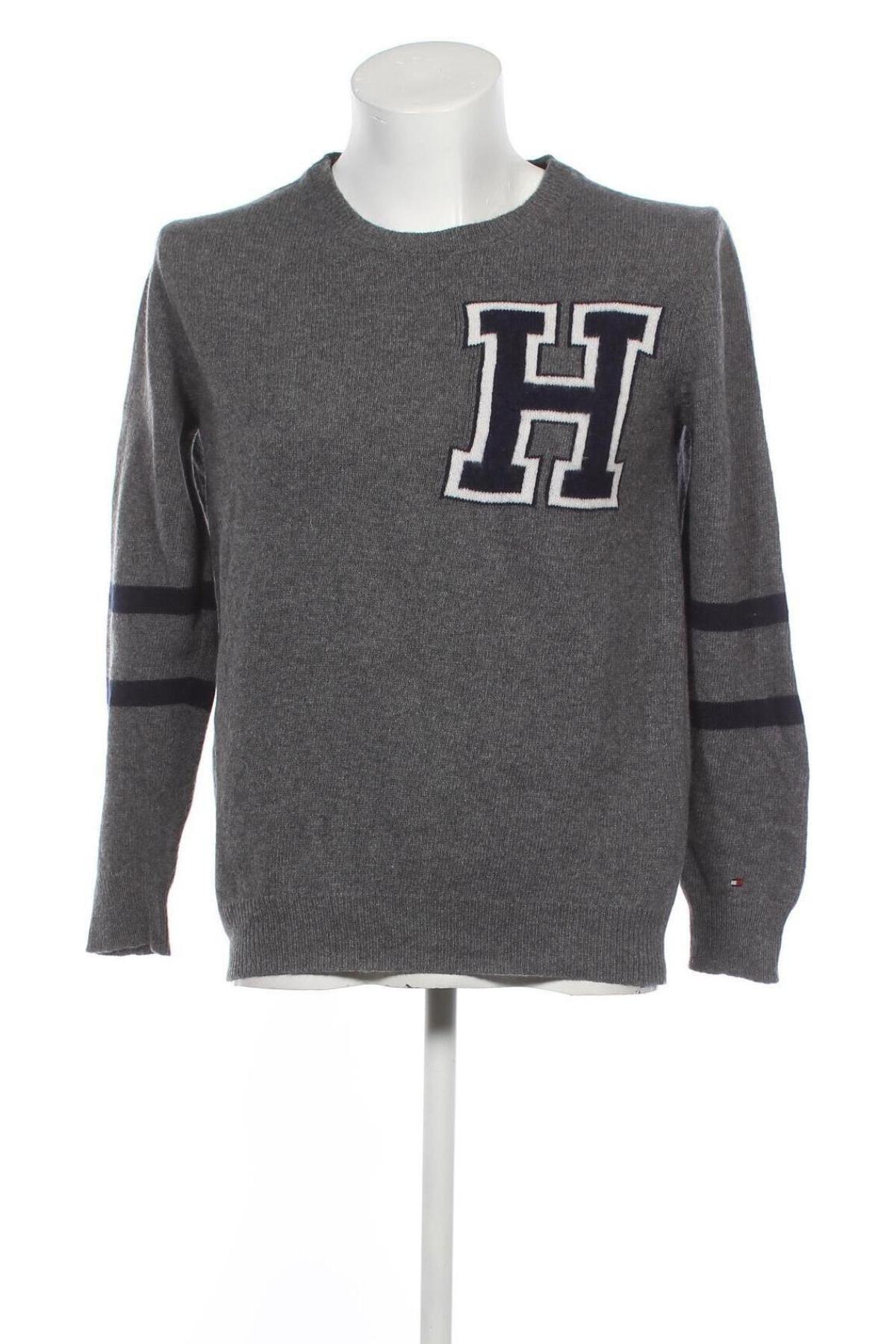 Herrenpullover Tommy Hilfiger, Größe L, Farbe Grau, Preis € 53,16