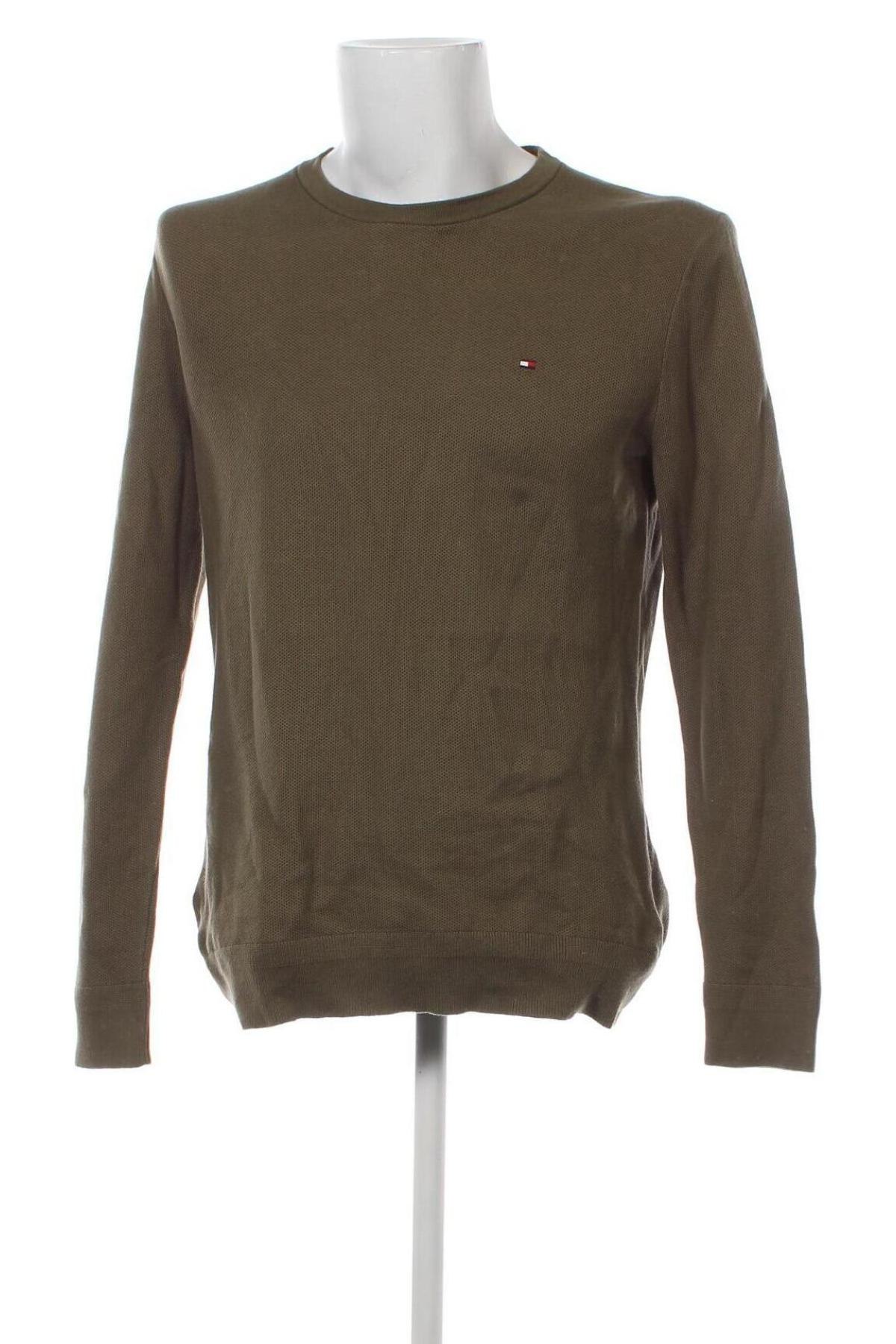 Ανδρικό πουλόβερ Tommy Hilfiger, Μέγεθος XL, Χρώμα Πράσινο, Τιμή 118,14 €