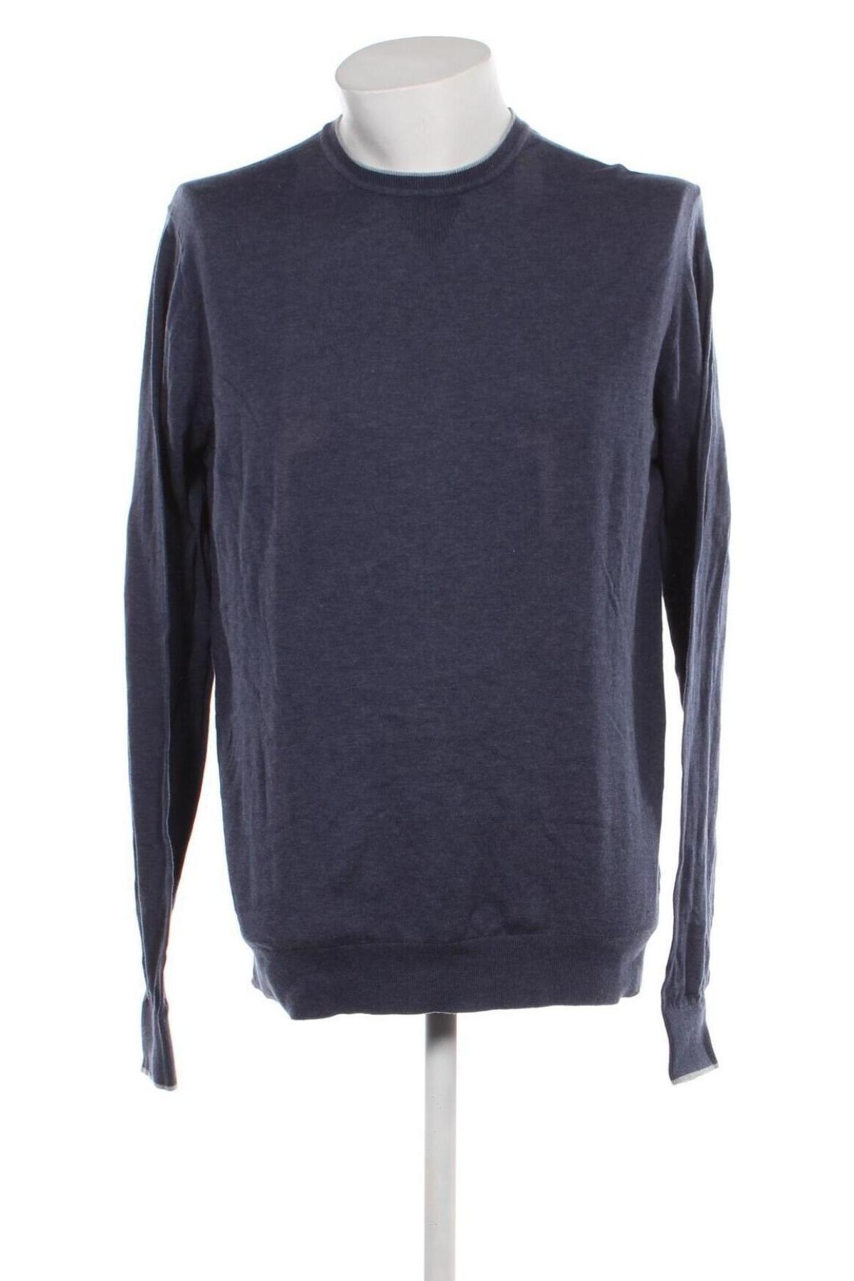 Мъжки пуловер Tommy Hilfiger, Размер XL, Цвят Син, Цена 47,75 лв.