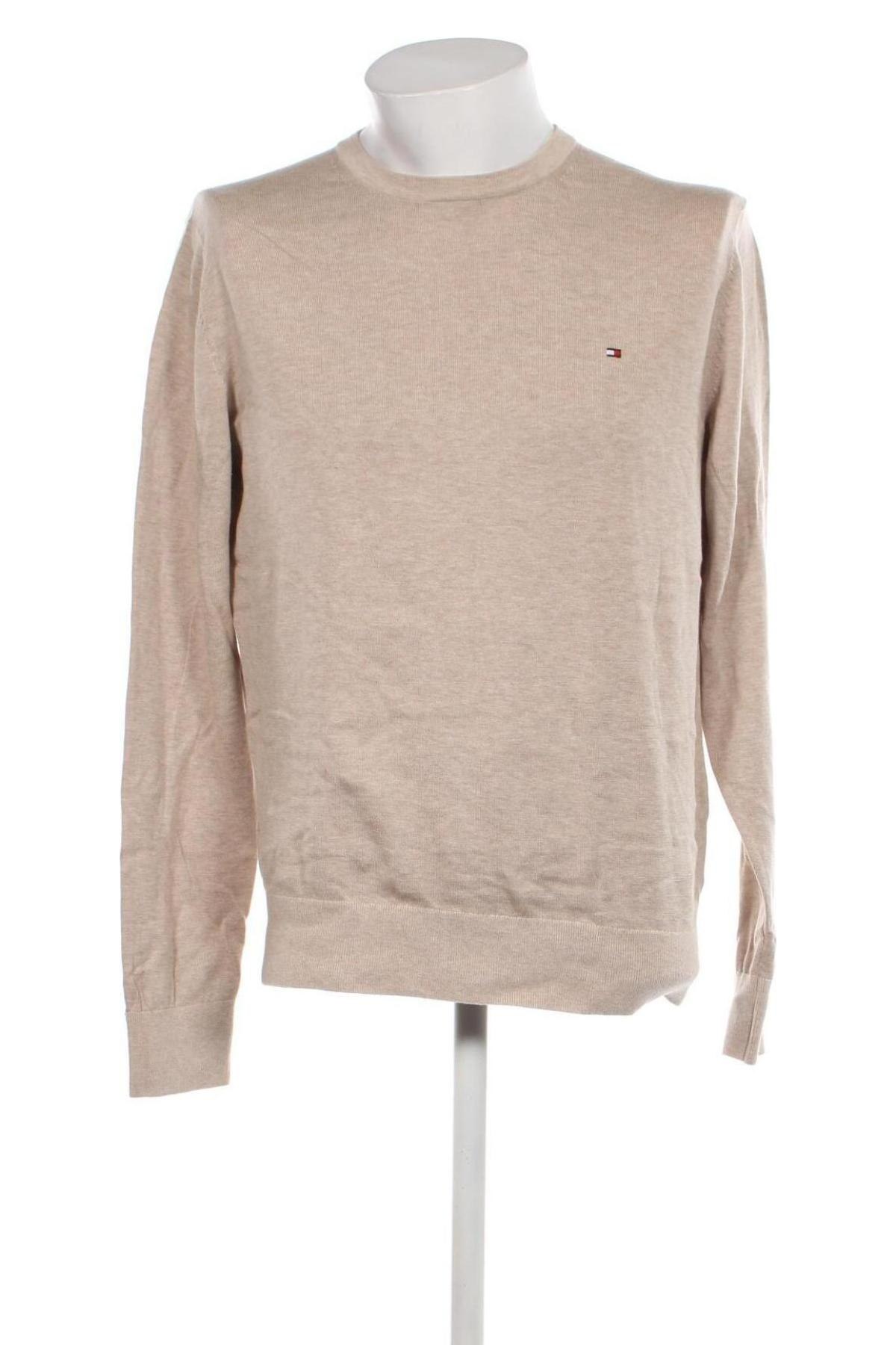 Ανδρικό πουλόβερ Tommy Hilfiger, Μέγεθος XL, Χρώμα  Μπέζ, Τιμή 118,14 €
