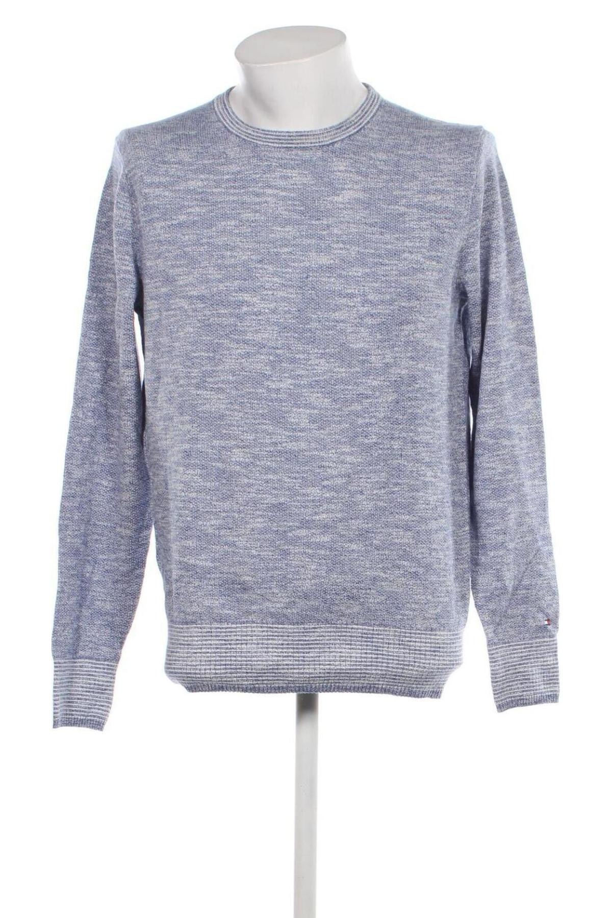 Ανδρικό πουλόβερ Tommy Hilfiger, Μέγεθος L, Χρώμα Μπλέ, Τιμή 23,63 €