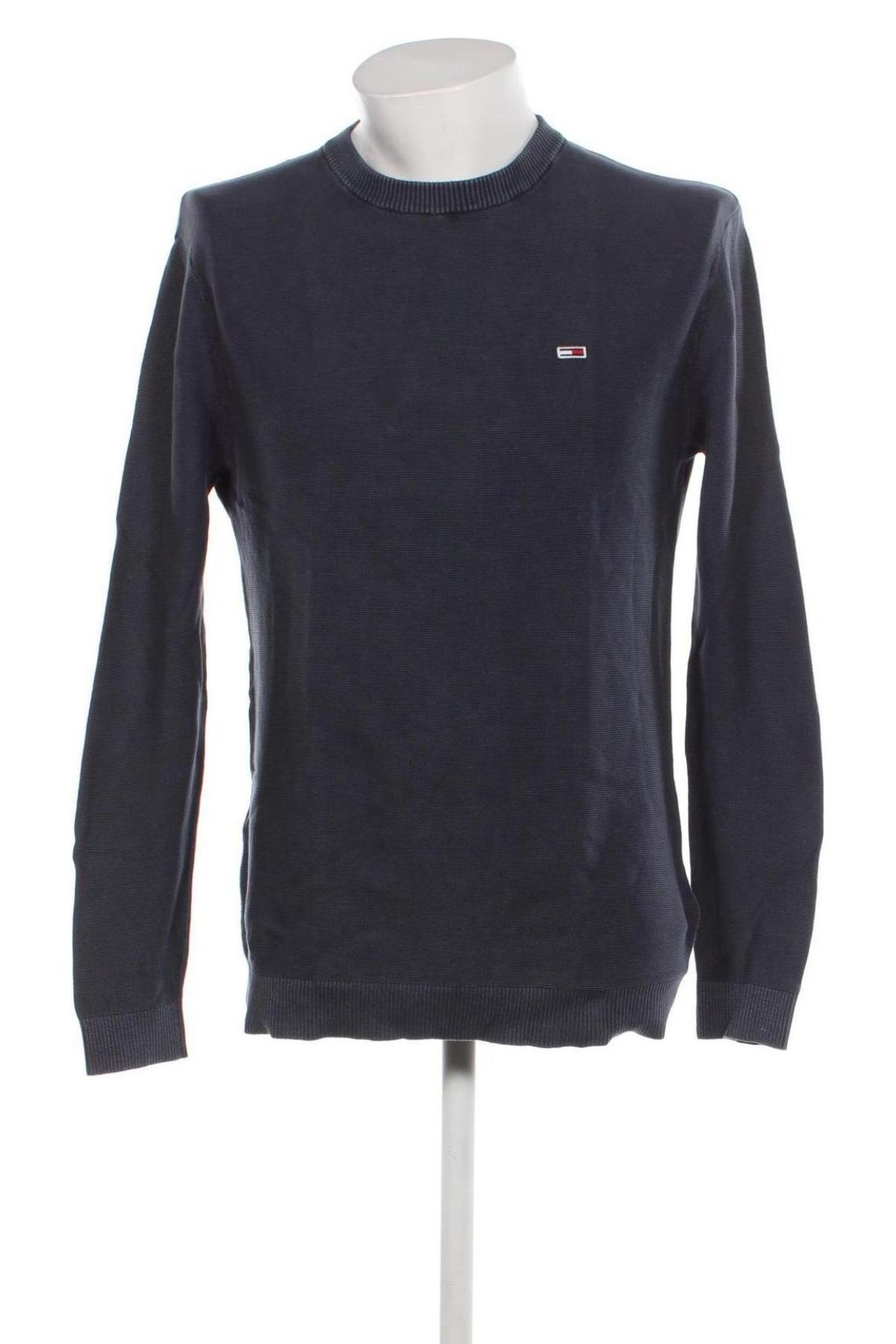 Ανδρικό πουλόβερ Tommy Jeans, Μέγεθος M, Χρώμα Μπλέ, Τιμή 35,44 €