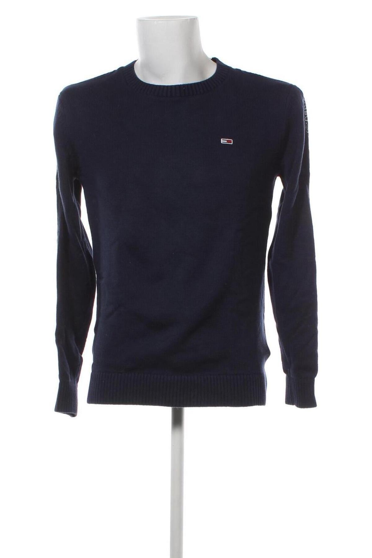 Ανδρικό πουλόβερ Tommy Jeans, Μέγεθος L, Χρώμα Μπλέ, Τιμή 118,14 €