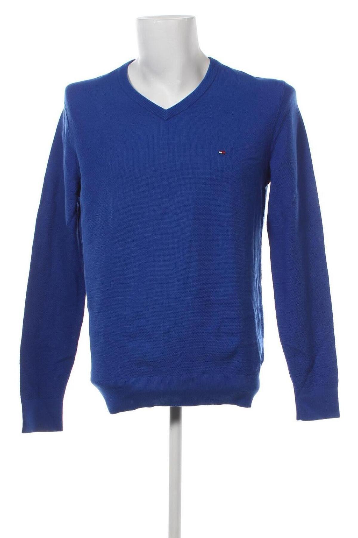 Pánský svetr  Tommy Hilfiger, Velikost XL, Barva Modrá, Cena  3 045,00 Kč