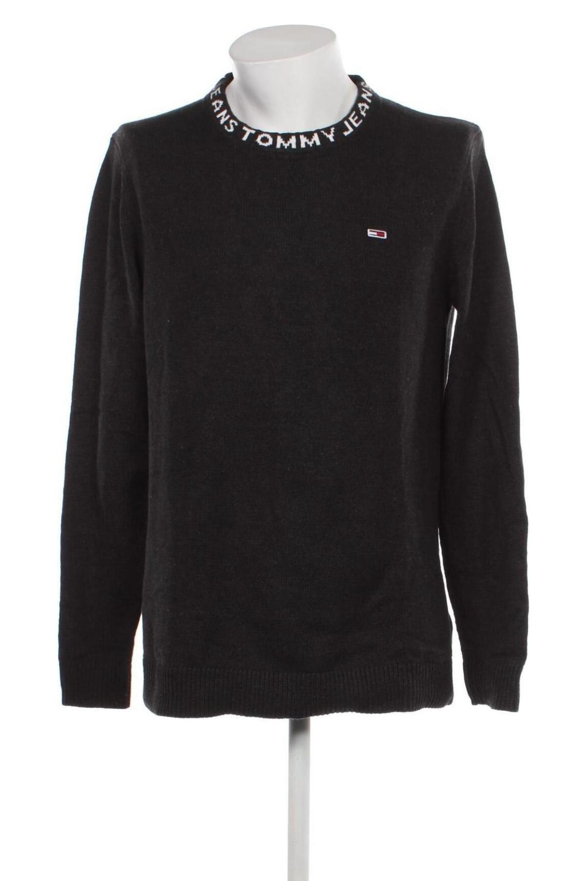 Ανδρικό πουλόβερ Tommy Jeans, Μέγεθος XL, Χρώμα Μαύρο, Τιμή 29,54 €
