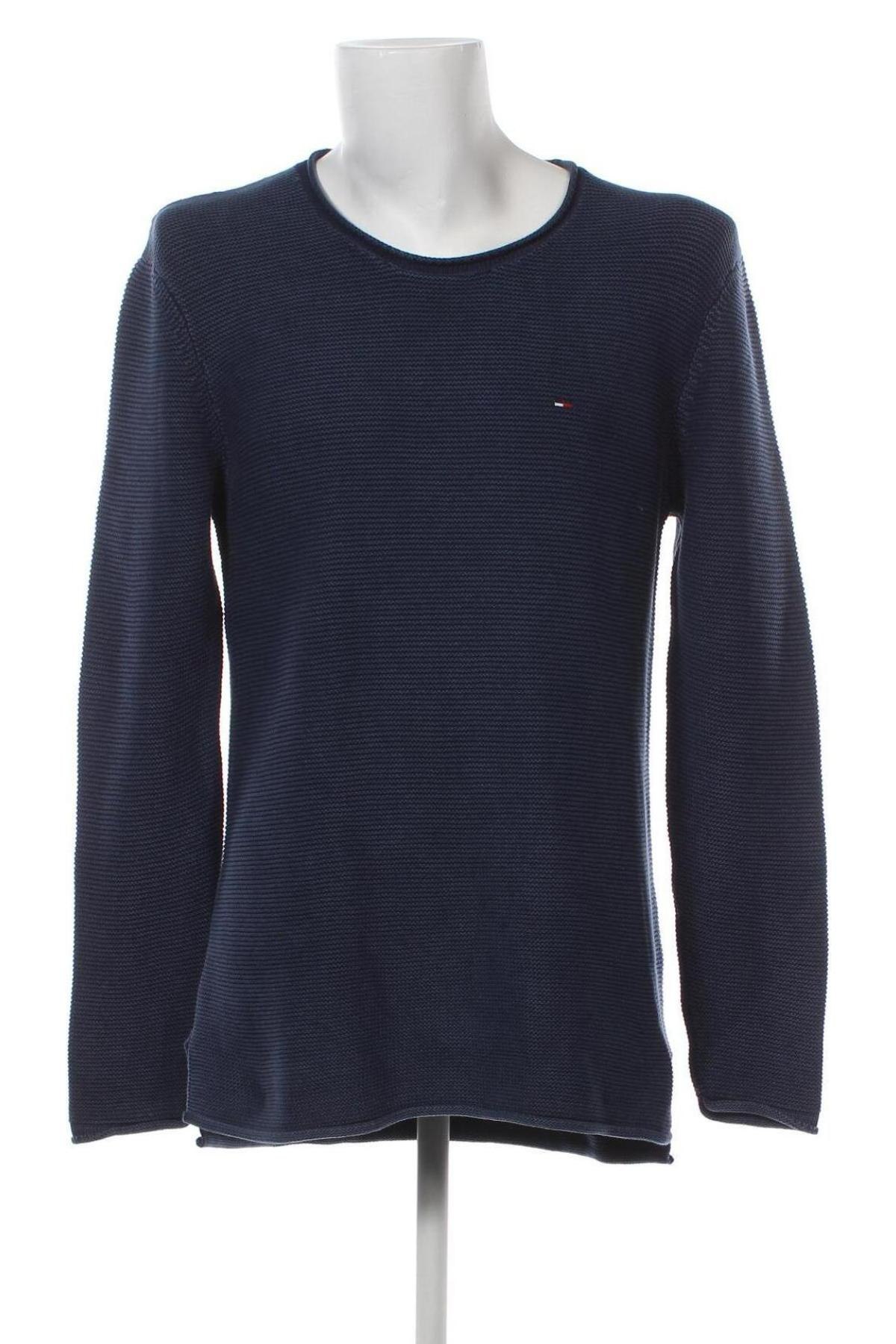Ανδρικό πουλόβερ Tommy Jeans, Μέγεθος XL, Χρώμα Μπλέ, Τιμή 29,54 €
