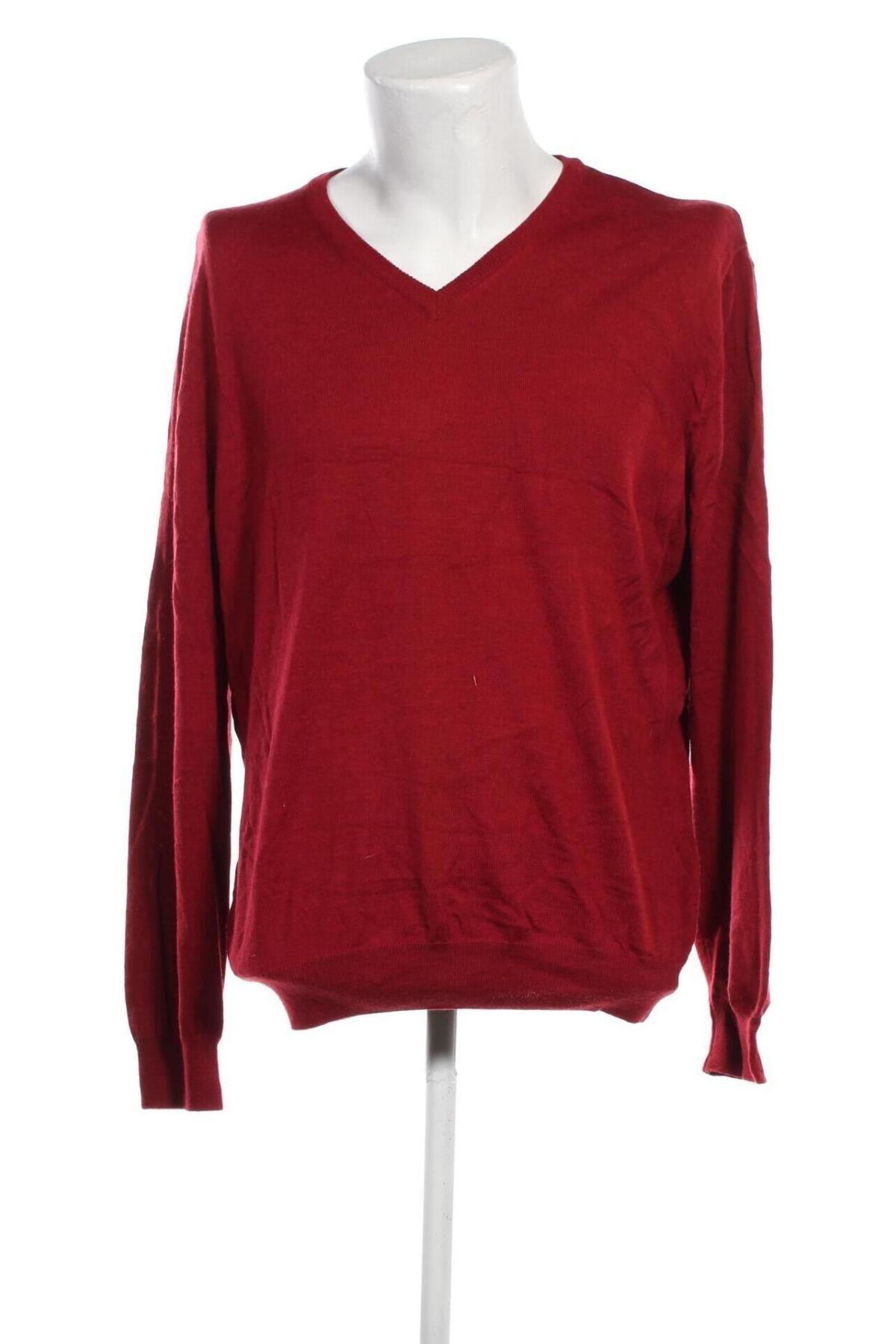 Мъжки пуловер Walbusch, Размер M, Цвят Червен, Цена 11,00 лв.