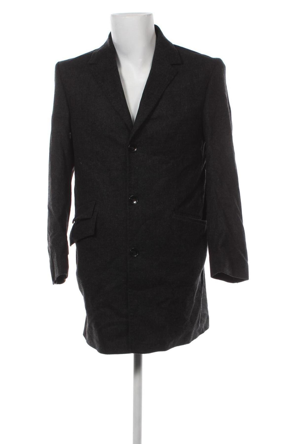 Мъжко палто Benvenuto, Размер M, Цвят Черен, Цена 29,40 лв.