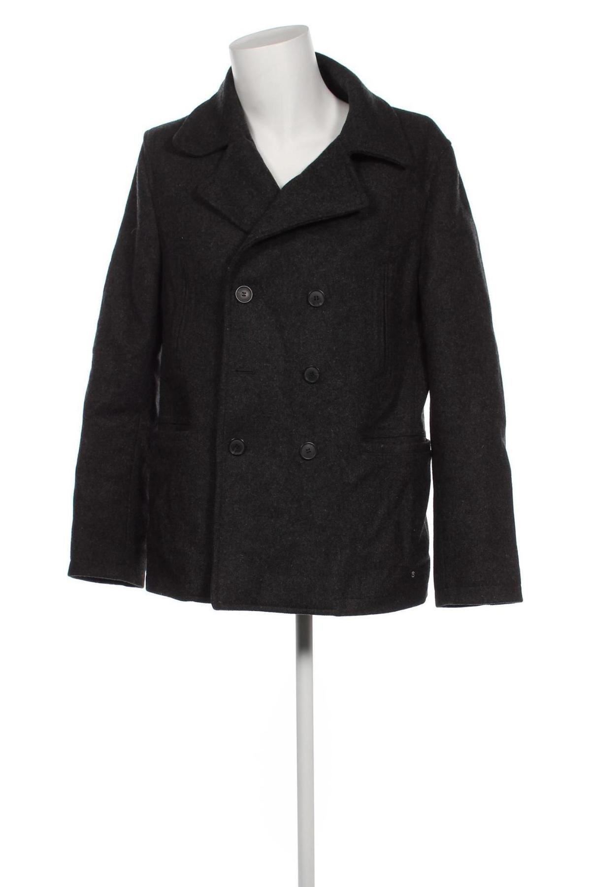 Ανδρικά παλτό Selected Homme, Μέγεθος XL, Χρώμα Γκρί, Τιμή 19,05 €