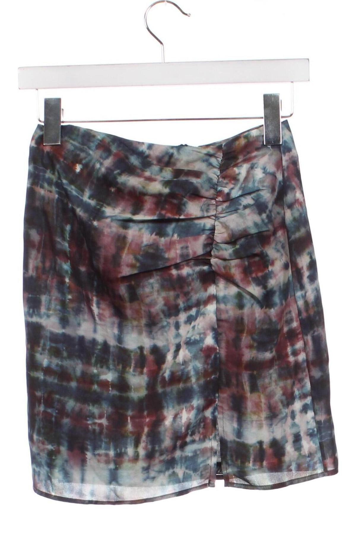 Fustă Pull&Bear, Mărime XXS, Culoare Multicolor, Preț 25,99 Lei