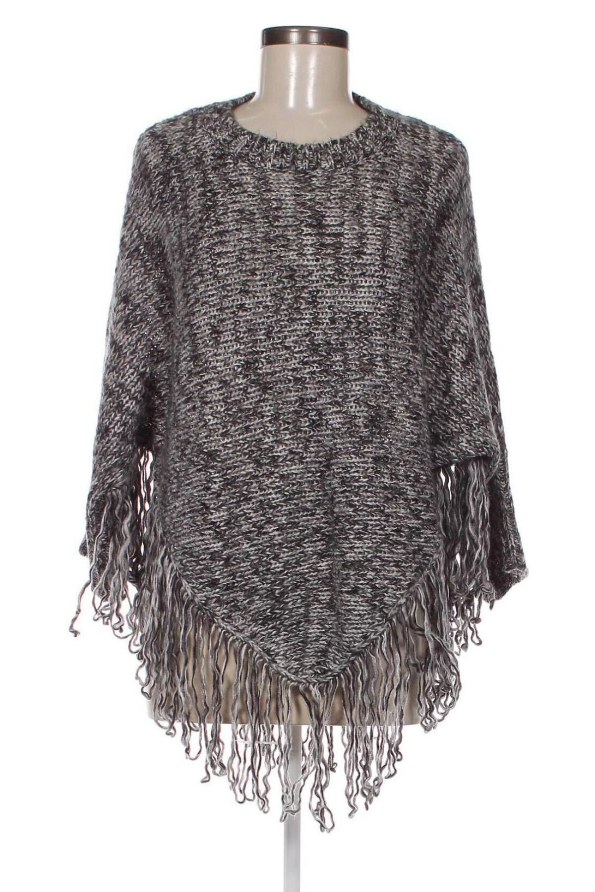 Poncho One Love, Mărime M, Culoare Gri, Preț 27,63 Lei