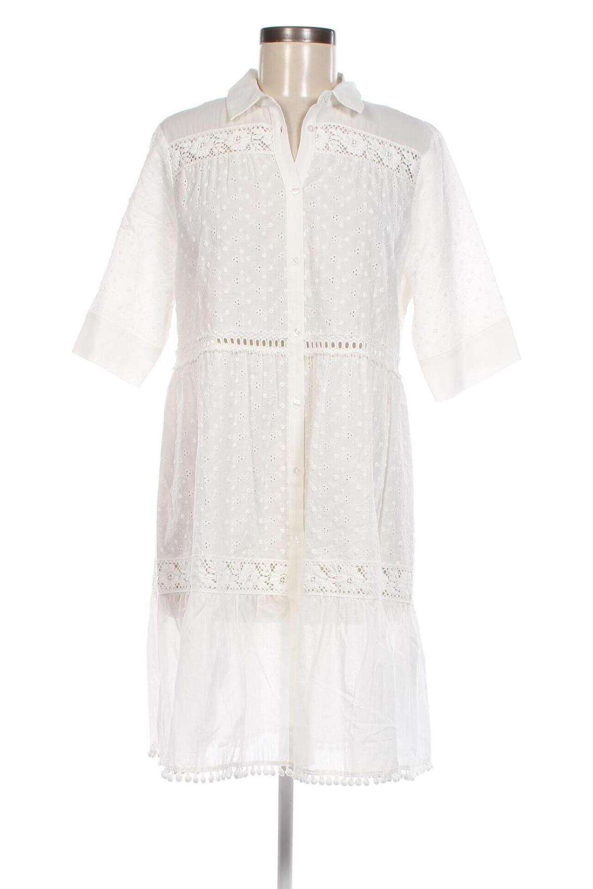 Kleid TWINSET, Größe XS, Farbe Weiß, Preis 204,64 €