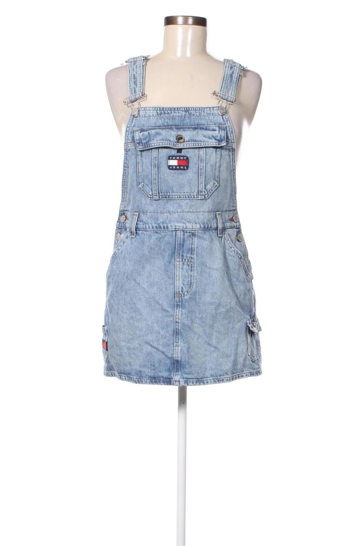 Dámske šaty s trákmi  Tommy Jeans, Veľkosť XS, Farba Modrá, Cena  146,86 €