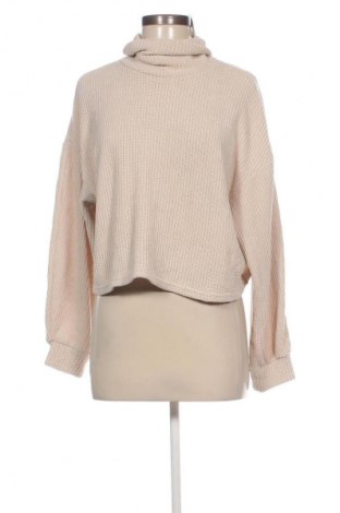 Damen Shirt Bershka, Größe M, Farbe Beige, Preis 13,99 €