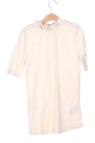 Γυναικεία μπλούζα Calvin Klein Jeans, Μέγεθος XS, Χρώμα  Μπέζ, Τιμή 69,99 €