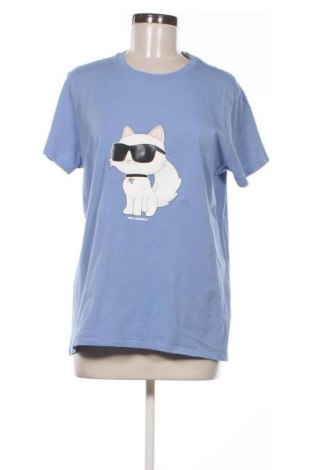 Damen T-Shirt Karl Lagerfeld, Größe XL, Farbe Blau, Preis € 35,00