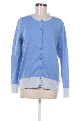 Damen Strickjacke Lands' End, Größe M, Farbe Blau, Preis 20,99 €