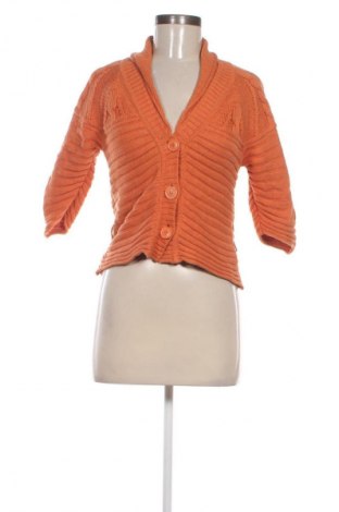 Damen Strickjacke Sandwich_, Größe S, Farbe Orange, Preis 31,71 €