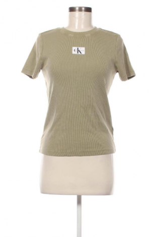 Tricou de femei Calvin Klein, Mărime S, Culoare Verde, Preț 267,99 Lei