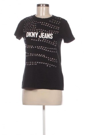 Damski T-shirt DKNY Jeans, Rozmiar M, Kolor Czarny, Cena 87,36 zł