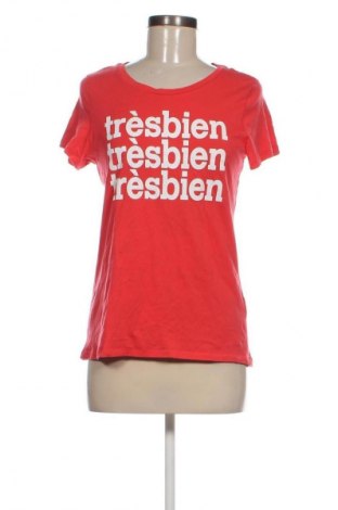 Tricou de femei H&M, Mărime M, Culoare Roșu, Preț 44,89 Lei