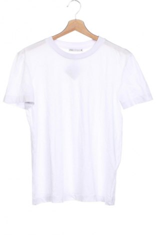 Damen T-Shirt Zara, Größe XS, Farbe Weiß, Preis € 6,00