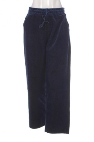 Pantaloni de velvet de femei, Mărime L, Culoare Albastru, Preț 94,99 Lei