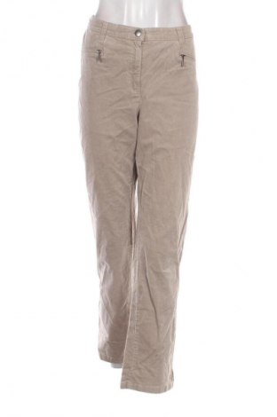 Damen Cordhose Canda, Größe L, Farbe Beige, Preis 8,99 €