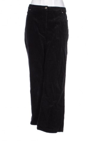 Pantaloni de velvet de femei Canda, Mărime XL, Culoare Negru, Preț 73,98 Lei