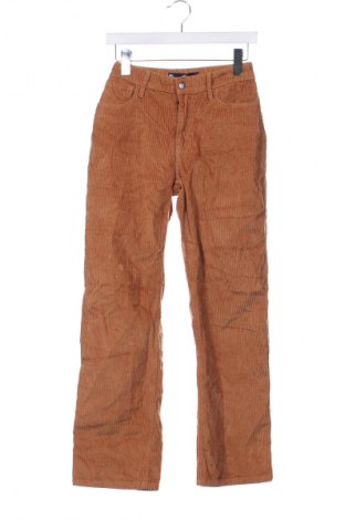 Pantaloni de velvet de femei Hollister, Mărime XS, Culoare Maro, Preț 34,99 Lei