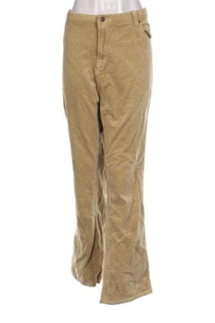 Damen Cordhose Queensize, Größe XL, Farbe Beige, Preis 20,99 €