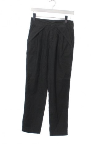 Pantaloni de velvet de femei Zara, Mărime XS, Culoare Gri, Preț 69,00 Lei