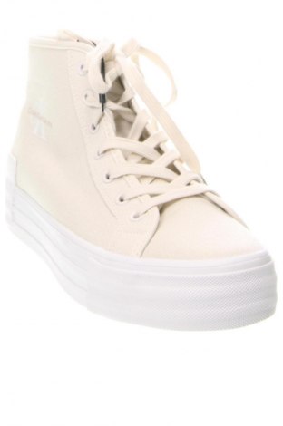 Damenschuhe Calvin Klein Jeans, Größe 39, Farbe Ecru, Preis 38,99 €