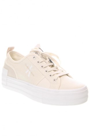 Damenschuhe Calvin Klein Jeans, Größe 39, Farbe Ecru, Preis € 51,99