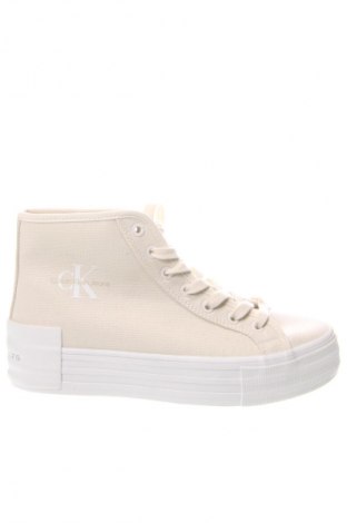 Damenschuhe Calvin Klein Jeans, Größe 39, Farbe Ecru, Preis € 61,99