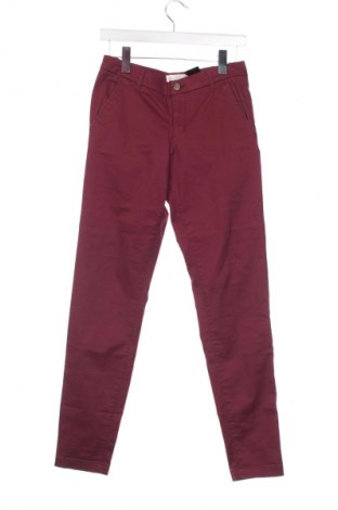 Damskie spodnie H&M, Rozmiar XS, Kolor Czerwony, Cena 14,99 zł