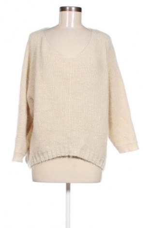 Damski sweter Unbranded, Rozmiar M, Kolor Beżowy, Cena 34,99 zł