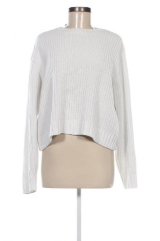 Damenpullover Bershka, Größe S, Farbe Weiß, Preis € 5,99