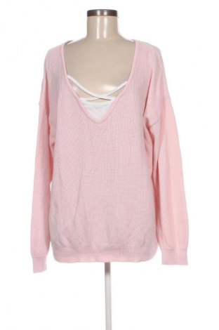 Damenpullover John Baner, Größe XL, Farbe Rosa, Preis € 7,99