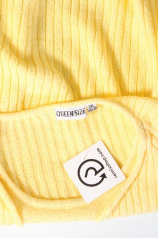 Damenpullover Queen-Size, Größe XL, Farbe Gelb, Preis € 10,99