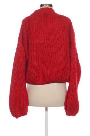 Damski sweter Simplee, Rozmiar M, Kolor Czerwony, Cena 40,99 zł