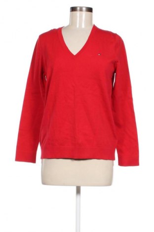 Damenpullover Tommy Hilfiger, Größe L, Farbe Rot, Preis 55,74 €