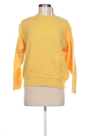 Damski sweter United Colors Of Benetton, Rozmiar M, Kolor Żółty, Cena 94,38 zł