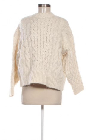 Damenpullover Zara, Größe S, Farbe Ecru, Preis 18,99 €