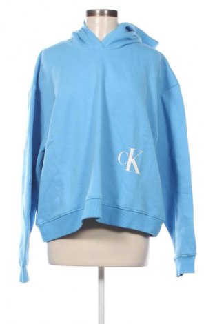 Damen Sweatshirt Calvin Klein Jeans, Größe 3XL, Farbe Blau, Preis € 51,99