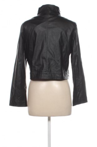 Damen Lederjacke, Größe M, Farbe Schwarz, Preis 13,99 €