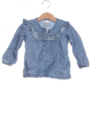 Kinder Shirt H&M, Größe 12-18m/ 80-86 cm, Farbe Blau, Preis 2,99 €