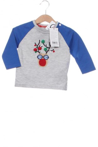 Dziecięca bluzka Mothercare, Rozmiar 6-9m/ 68-74 cm, Kolor Szary, Cena 36,30 zł