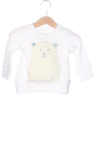 Kinder Shirt Tchibo, Größe 9-12m/ 74-80 cm, Farbe Weiß, Preis 12,99 €