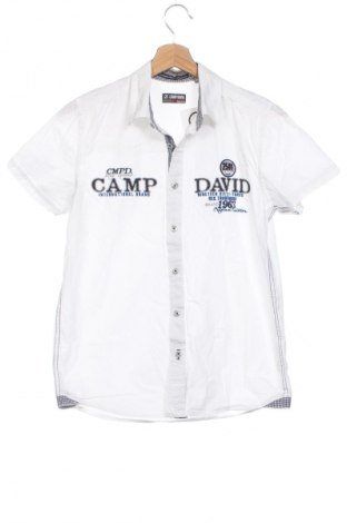 Cămașă pentru copii Camp David, Mărime 12-13y/ 158-164 cm, Culoare Alb, Preț 31,99 Lei